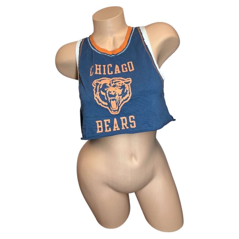 Women’s Chicago Bears Blue Crop Top XL